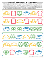 Series a imprimer-Boulangerie