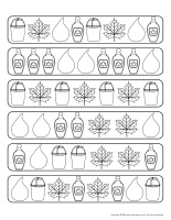 S&eacute;ries &agrave; imprimer-Temps des sucres