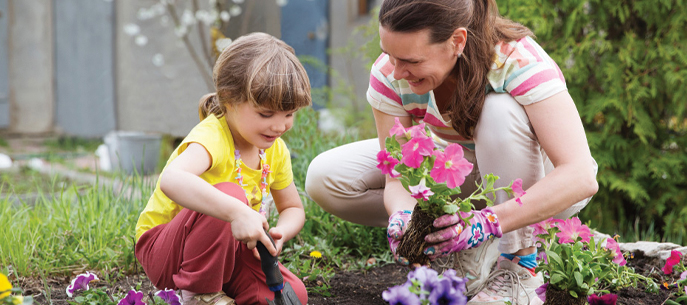 Le jardin comme outil pour encourager la communication