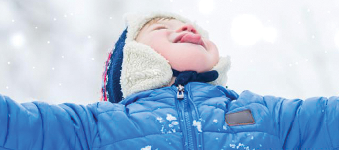 La temp�te de flocons