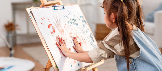 L�art processuel : laisser les enfants cr�er sans mod�le