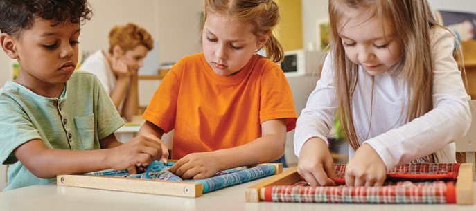 Un imagier de sons avec des boutons imaginaires