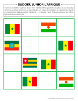 Sudoku junior-L’Afrique 2021