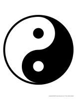 Symbole-yin yang