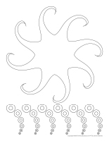 Tableau de feutrine–Les pieuvres Tableau de feutrine–Les pieuvres