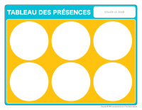 Tableau des présences-Rentrée-1