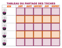 Tableau des tâches-Halloween