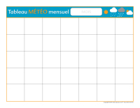 Tableau météo mensuel-1