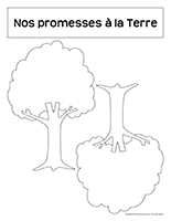 Tableau promesses à la Terre