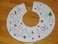 Tapis de sapin de Noël-5