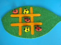 Tic tac toe des coccinelles-1