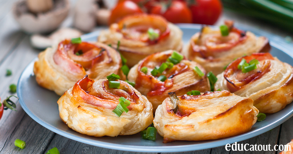 Tourbillons de pizza