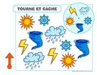 Tourne et cache-Météo