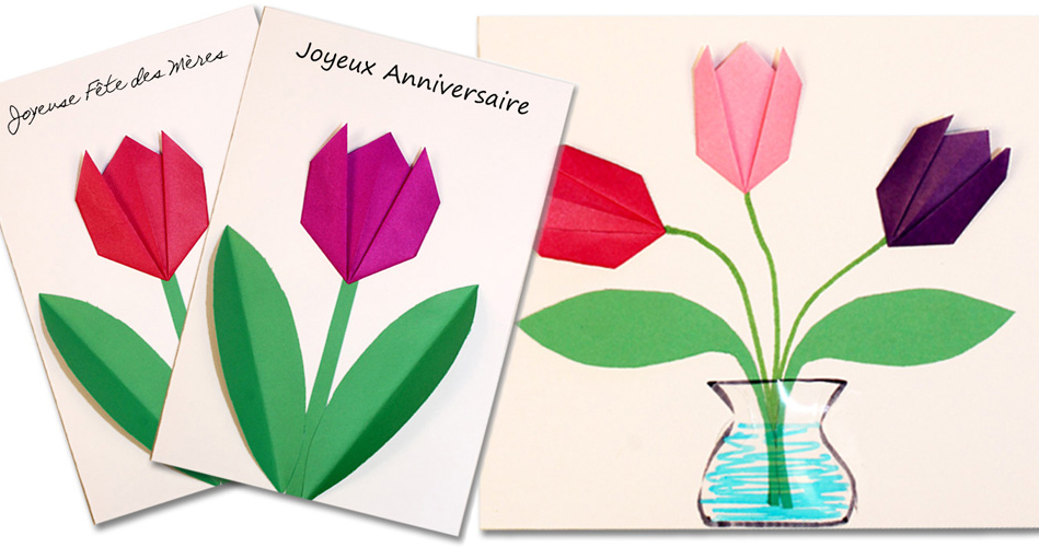 Tulipes en origami