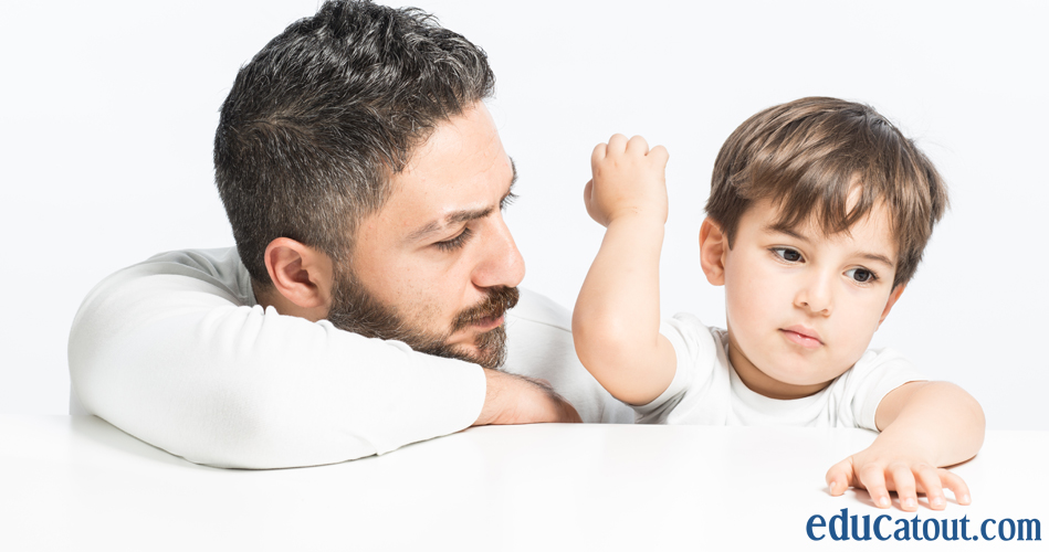 Un papa inquiet de son enfant