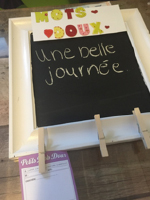 Un tableau des petits mots doux à faire soi même-5