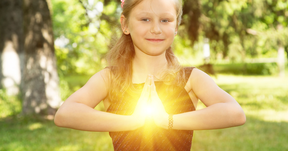 Une bouteille scintillante pour calmer la respiration