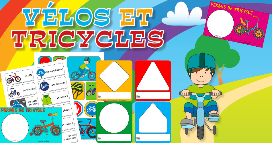 Jeu DIY en récup' autour des vélos {Activité} - Maman Sur Le Fil