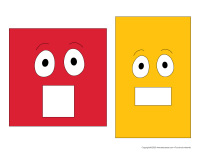Visages de formes diverses