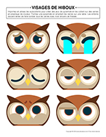 Visages de hiboux
