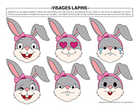 Visages lapin