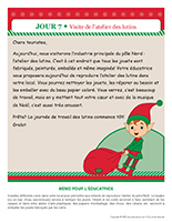 Visite de l&rsquo;atelier des lutins