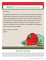 Visite de l&rsquo;observatoire du pole Nord