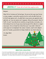 Visite de la Foret des sapins verts