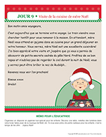 Visite de la cuisine de mere Noel