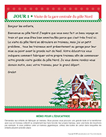 Visite de la gare centrale du pole Nord