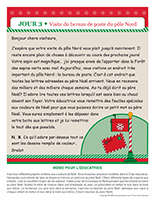 Visite du bureau de poste du pole Nord