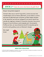 Visite du centre des loisirs du pole Nord