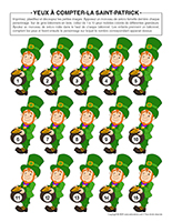 Yeux à compter-Saint-Patrick