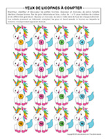 Yeux de licornes à compter