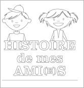 Livre histoire de mes amis
