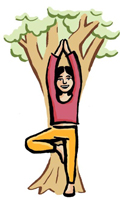 arbre - yoga arbre - yoga