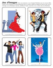 Jeu d’images- les artistes