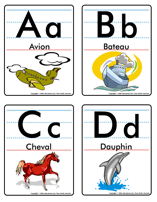 Jeu d'images - Alphabet