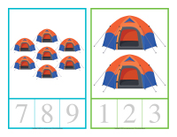 cartes a compter-Camping-1