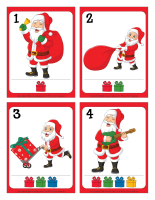 cartes à jouer-Pere-Noel-1
