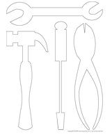 Ouvrir pochoirs d’outils