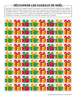 decoupage-Cadeaux de Noel
