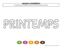 dessin a numeros-Activites-EPN-Printemps