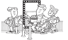 Images à colorier sur le thème- La famille