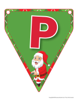fanions-Pere Noel