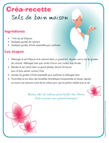 Ouvrir créa-recette-Sels de bain maison