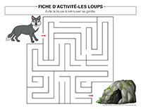 fiches d'activité-Loups