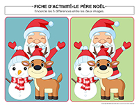 fiches d’activite-Pere Noel