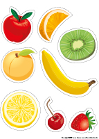fruits a decouper