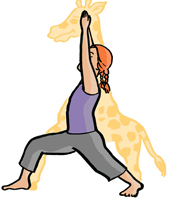 girafe - yoga girafe - yoga